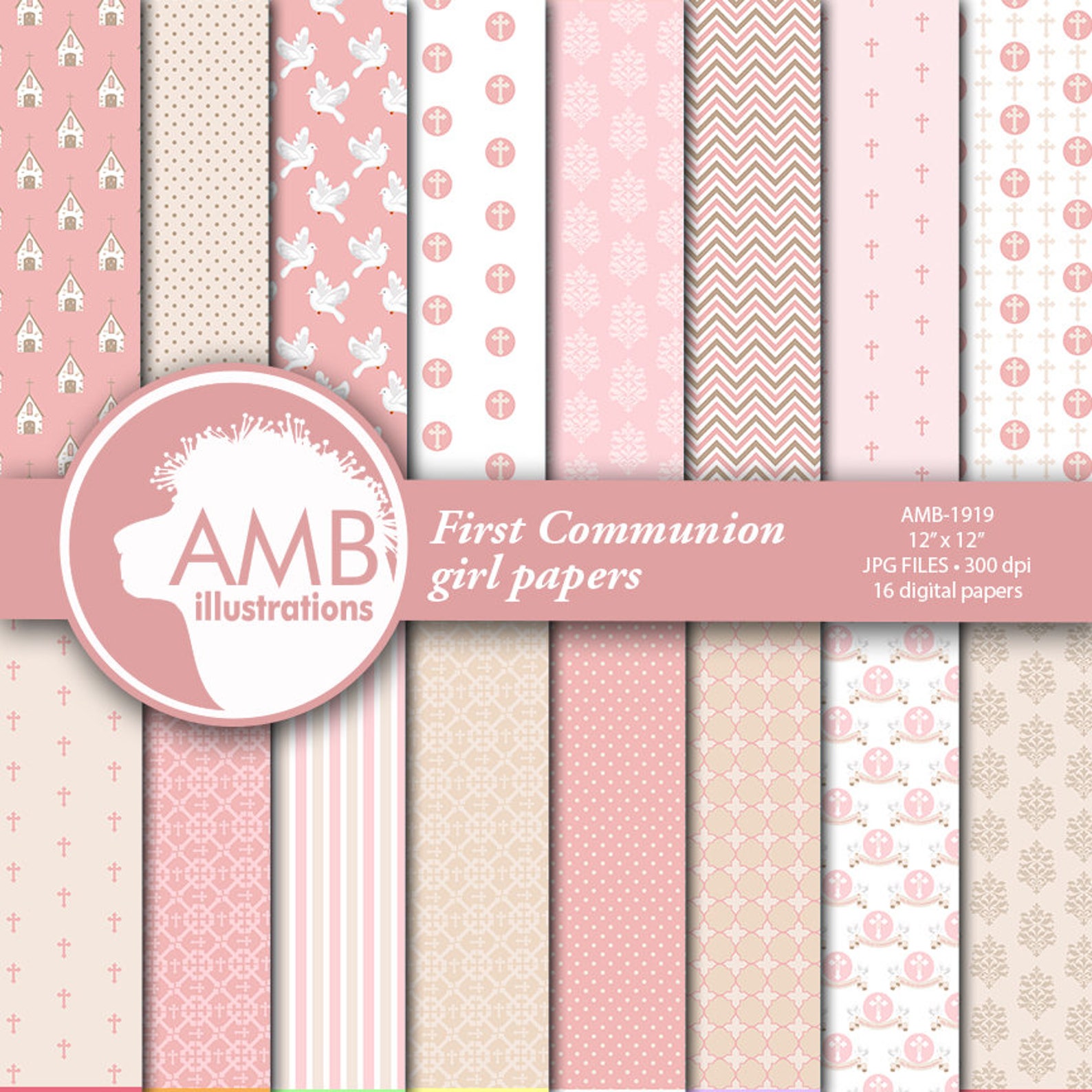 First holy communion designs picture