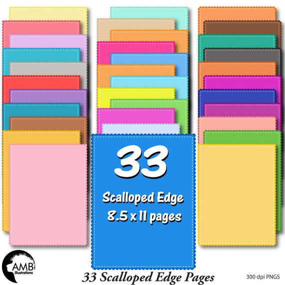 Colored Digital Papers Digital Pages Letter Sized Papers Etsy