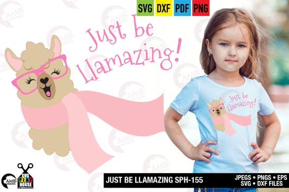 Download Llama Svg Llama Face Llama Head Svg Just Be Llamazing Svg Files Llama Svg Cricut Files Dxf Png Svg Iron On Sph 155 By Ambillustrations Catch My Party