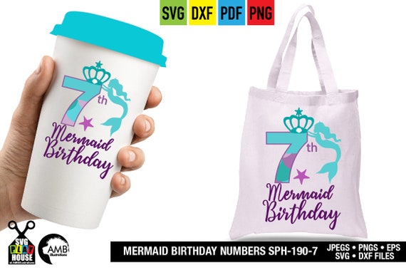 Free Free 232 Mermaid Number 7 Svg SVG PNG EPS DXF File