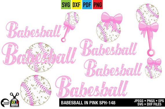 Download Babesball Svg Distressed Grunge Baby Baseball Babesball Grunge Girl Baseball Svg Files For Cricut Dxf Png Cricut Silhouette Sph 148 By Ambillustrations Catch My Party