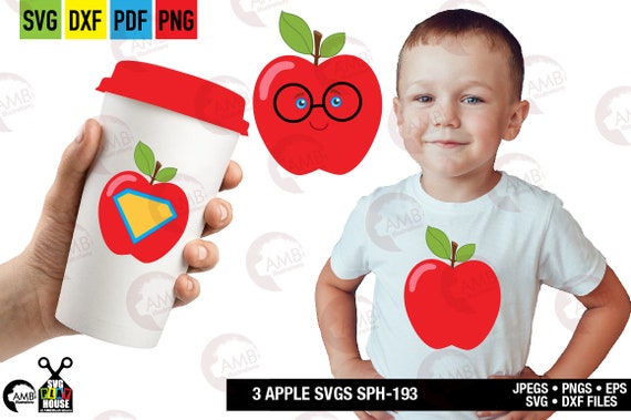 Download Apple Svg Super Teacher Apple Svg Files For Cricut Apple Svg Iron On Transfer Dxf Png Cricut Silhouette Sph 193 By Ambillustrations Catch My Party