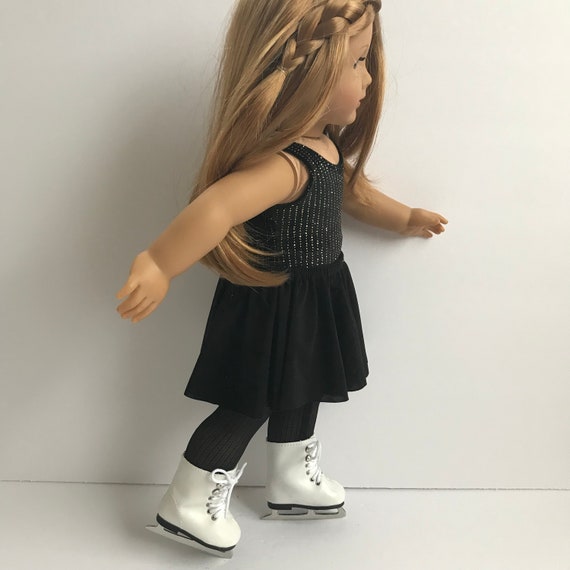 american girl ice skating set