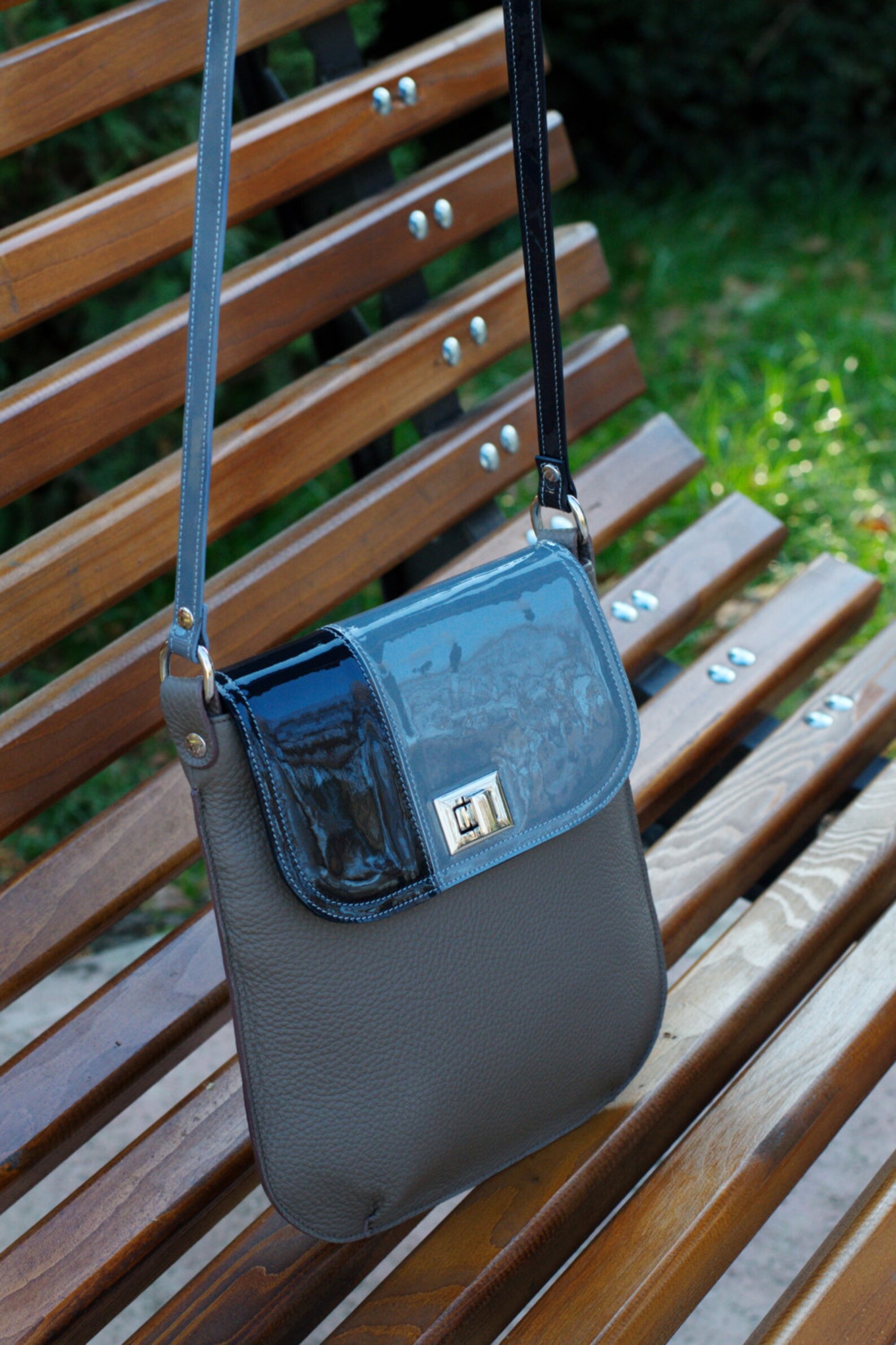 HANDMADE LEATHER BAG Leather Crossbody Bag Leather Shoulder Etsy