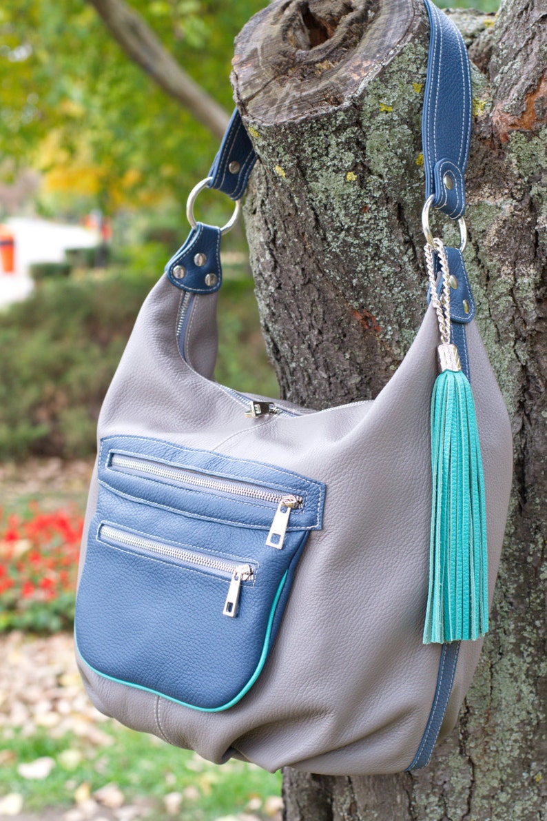Leather Hobo Handbag (BUY 1 TAKE 1) main image 1