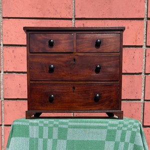 Georgian Miniature Chest of Drawers image 1