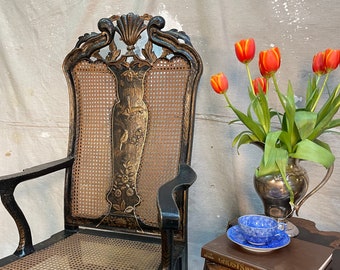19th Century Chinoiserie Armchair