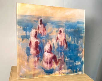 Drip Painting Print by Gary Palmer