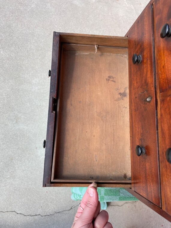 Georgian Miniature Chest of Drawers - image 6