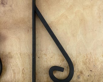 Par de soportes de hierro fundido (4)
