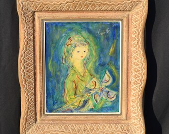 Pintura al óleo original de Laville, 19xxx