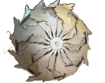 Vintage Metal Ceiling Light Fixture