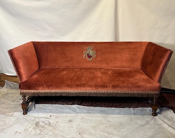 19th Century Baroque Spanish Sofa