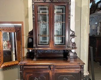 1852 Ornate Italian Vitrine