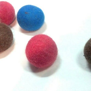 Alpaca dryer balls, Eco Friendly wool dryer ball, Felt dryer balls, 100% alpaca, laundry image 5