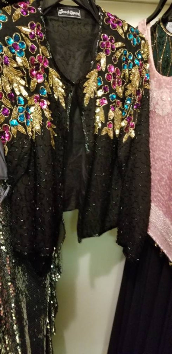 Vintage sequin jacket