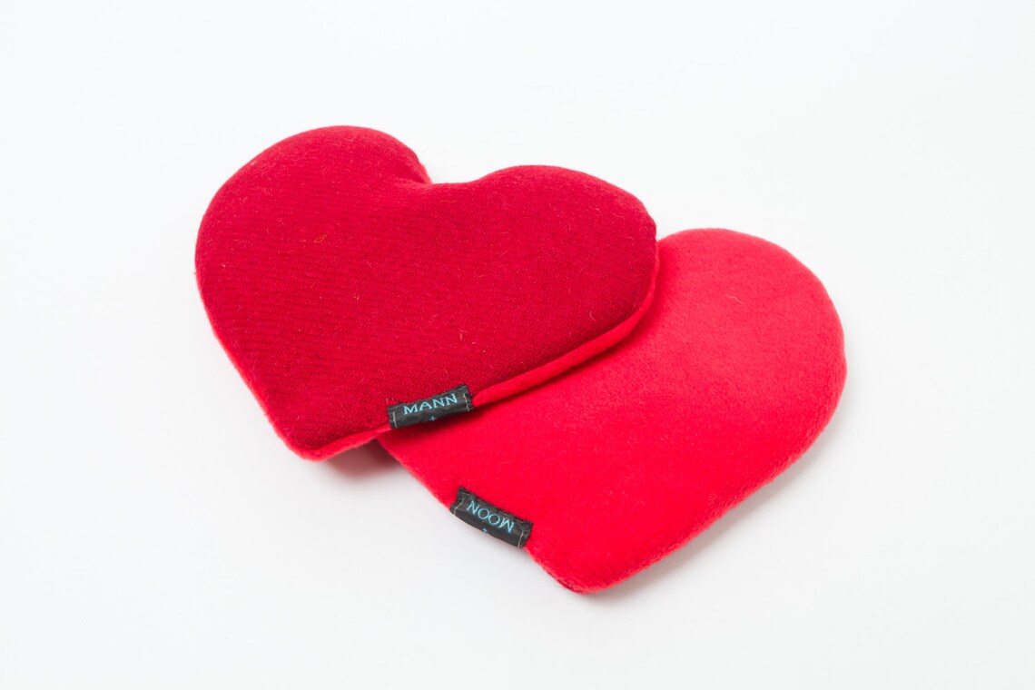 Heart Harris Tweed Heat Pad Buckwheat Heat Pack Chiller Pad Etsy UK