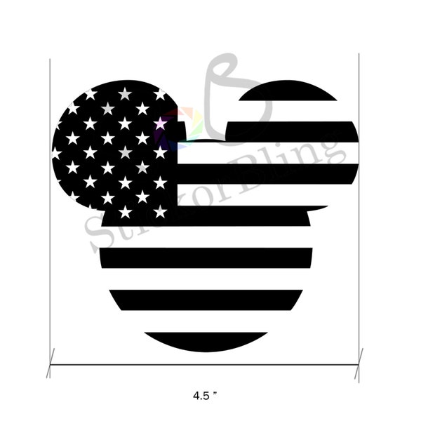 Flag Mickey Mouse Etsy