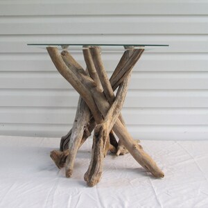 Custom Listing for Bart - Driftwood Side Table Base, Driftwood Table, Beach Decor Furniture, Rustic Table, Side Table, Driftwood Furniture