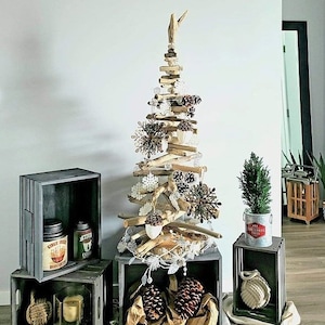 Wood Christmas Tree Etsy