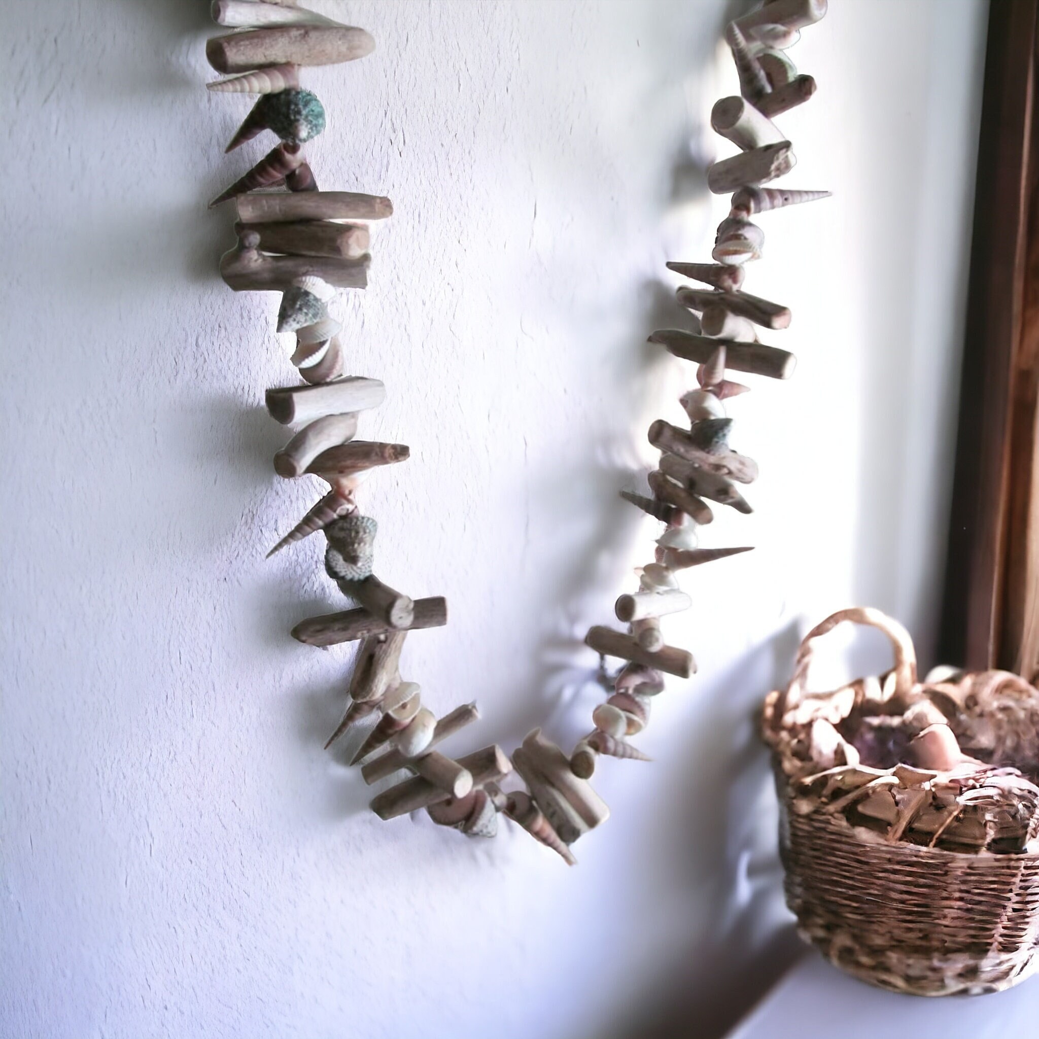 Driftwood Shell Garland