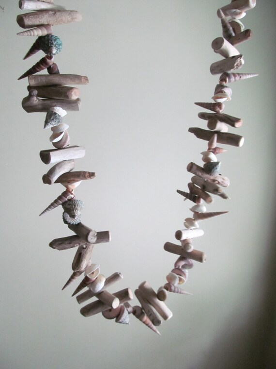 Driftwood and Shell Garland Sold by the Foot Beach Home - Etsy