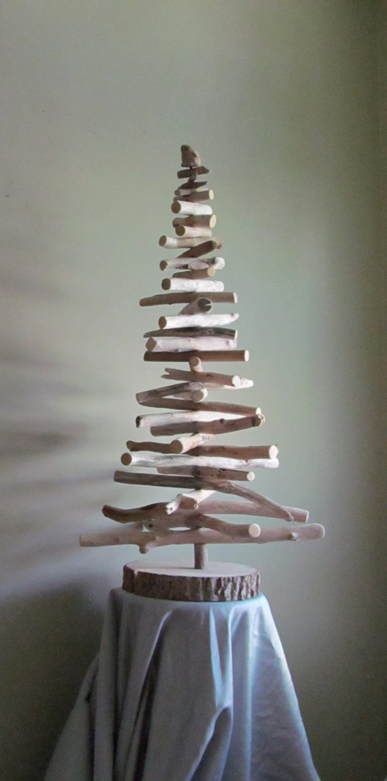 Handcrafted Driftwood Christmas Tree Versatile, Eco-Friendly Holiday Decor, Medium/Large Sizes, Coastal Decor, Unique Christmas Decor image 7