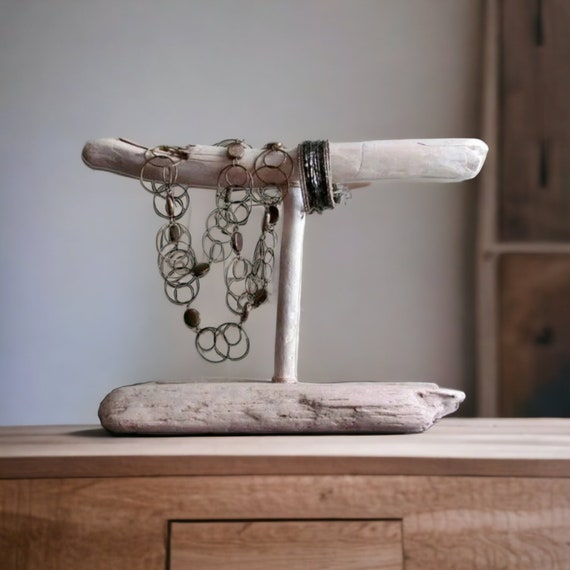 Driftwood Bracelet Display Stand, Bracelet Organizer, Photography