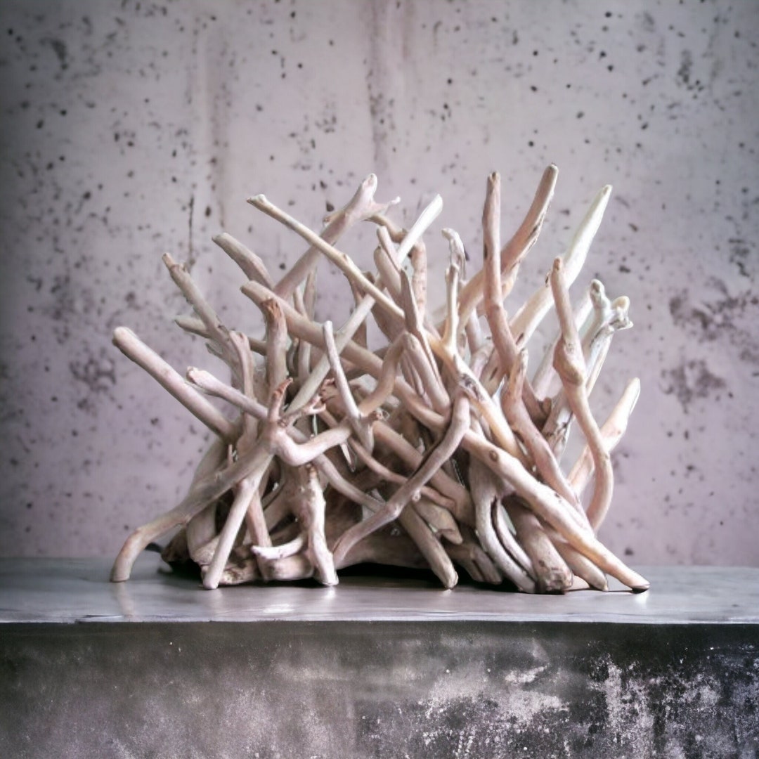 Abstract Driftwood Sculpture, Mantle Decor, Wood Sculpture, Driftwood
