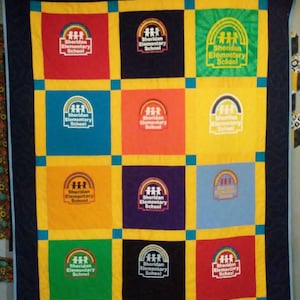 Traditional T-shirt Quilt Pattern