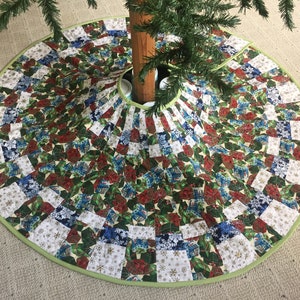 Christmas tree skirt, Chrismukkah, Holiday tree skirt, tree skirt, Christmas, Christmas tree,  holiday, Christmas décor,  holiday décor