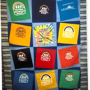 Wonky T-shirt Quilt Pattern