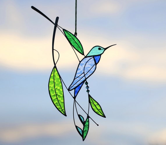 thumbnail image 2 of Hummingbird Suncatchers For Windows Hanging - 8 Inch 2 of 10