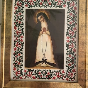 VIRGEN de LA SOLEDAD. Cuadro.