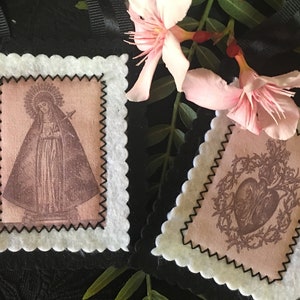Scapular of the Virgin of Sorrows.