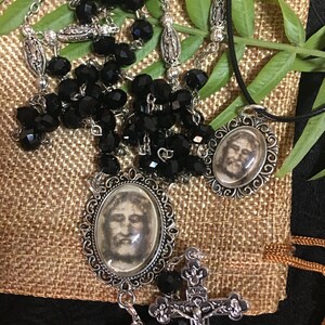 True Face of Jesus Rosary and medal.