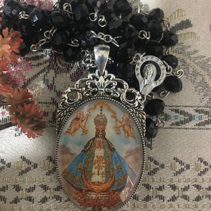 Our Lady of San Juan de Lagos. Rosary, Necklace.
