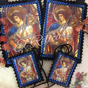 Saint Michael the Archangel. Scapulars.