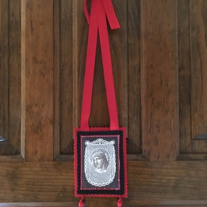 Door scapular. True Face of Jesus. image 2