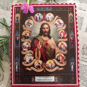 Le dodici promesse del Sacro Cuore di Gesù.