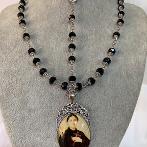HOLY GEMA GALGANI. Rosary, Necklace.