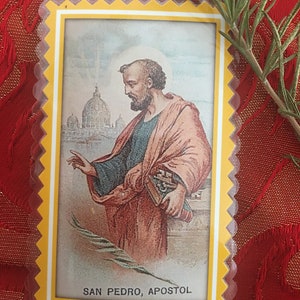 San Pietro Apostolo. Carte laminate.