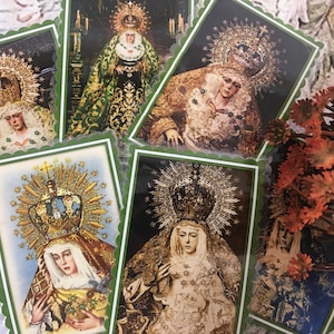 Notre-Dame de l'Espérance Macarena (Séville). Cartes plastifiées