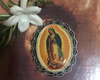 Magneti per il frigo della Vergine di Guadalupe. Magneti