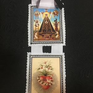 OUR LADY of SOLITUDE. Scapular for the door.