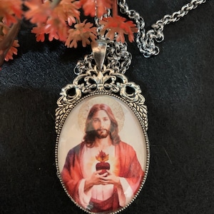 SACRED HEART of JESUS. Pendants, Keychains.