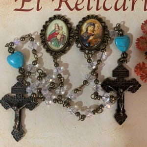 Mary Help of Christians and Our Lady of Help. Decades.