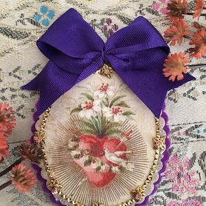 Sacred Heart of Mary. Scapular