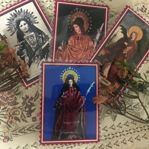 SANTA EULALIA von Merida. Laminierte Karten.