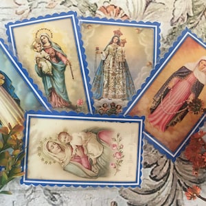 Notre-Dame du Rosaire. Cartes plastifiées.